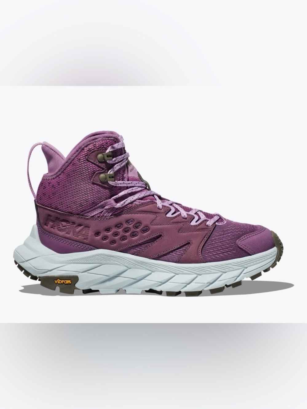Hoka Anacapa Breeze Mid Hiking Boots Women Hoka xAnthropologie Amethyst Illusion